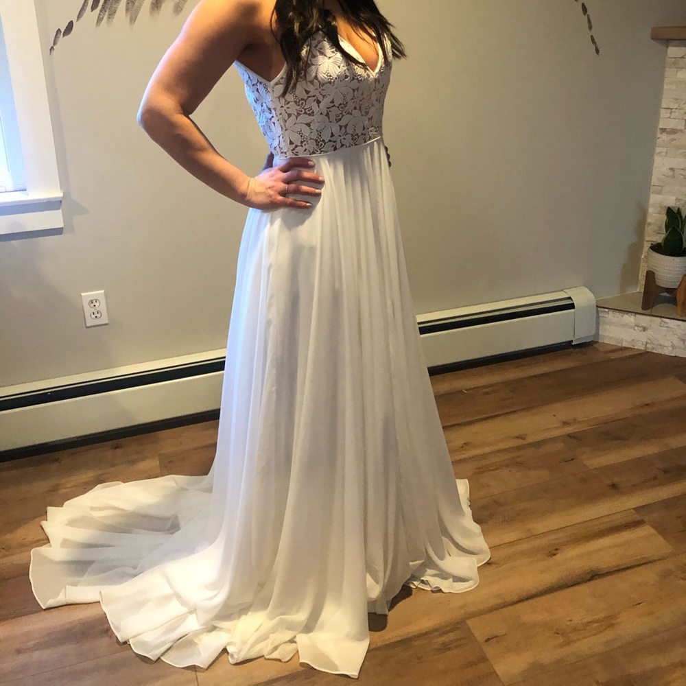 Jenny Yoo Callie Wedding Dress Gown; size 10